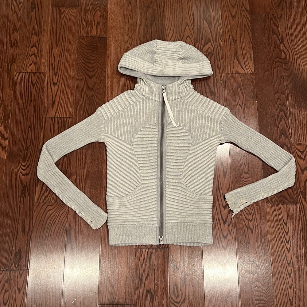 Lululemon knit zip up
